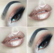 images 22 Rose Gold Makeup Makes You Shine All The Way
