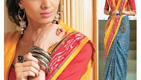 images 40 9 Ikkat Indian Wear With New Twist