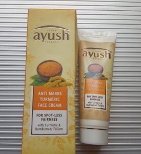 IMG 20170621 114716 275x300 Ayush Anti Marks Turmeric Face Cream Review