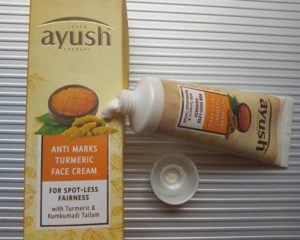 IMG 20170621 114732 300x240 Ayush Anti Marks Turmeric Face Cream Review