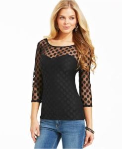 images 10 2 246x300 How To Style Polka Print Tops