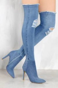 images 37 1 199x300 Denim High Heels To Amp Your Style