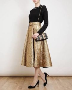 images 6 242x300 Brocade Skirt Fashion Trend