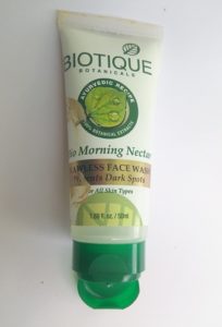 IMG 20170905 123647 204x300 Biotique Bio Morning Nectar Flawless Face Wash Review