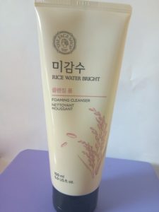 IMG 20170922 114317 225x300 The Face Shop Rice Water Bright Foaming Cleanser Review