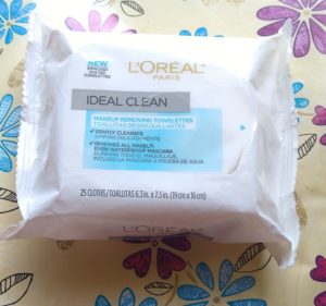 IMG 20171018 131859 300x281 Loreal Ideal Clean Makeup Removing Towelettes Review