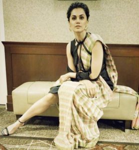 taapsee3mos 103017020214 279x300 Tapsee Pannu New Age Saree Style
