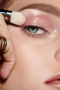 %name Glossy Eye Makeup Latest Winter Trend