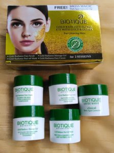 IMG 20171107 124209 223x300 Biotique Gold Radiance Facial Kit Review