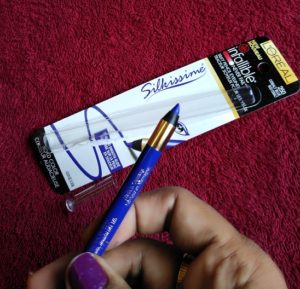 IMG 20180128 124441 300x289 Loreal Infallible Silkissime Eye Pencil Blue Cobalt Review