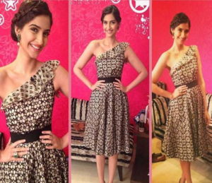 4sonam kapoor galli 300x259 How Sonam Kapoor Dresses For Her Pear Shaped Figure | Tips And Tricks To Follow If You Have Pear Shaped Figure
