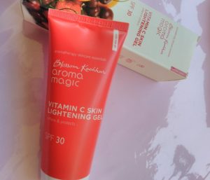 IMG 20180304 133523 300x257 Blossom Kochchar Aroma Magic Vitamin C Skin Lightening Gel Review