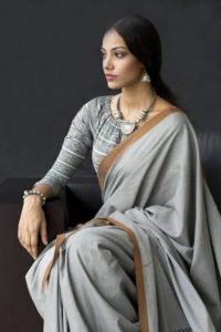 %name How To Style Grey Coloured Sarees For A Unique Indian Look