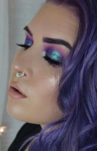 3b01d0cf7952ac8f6b904f5100bbb99b purple and pink eye makeup purple mermaid makeup 193x300 Mermaid Eye Makeup Is Summer Hottest Makeup Trend