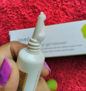 IMG 20180421 124350 285x300 Innisfree Apple Seed Super Gel Remover Review