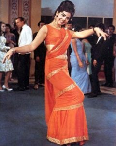 Mumtaz in Bramachari 240x300 Bollywood Actress Most Iconic Sarees Of All Times