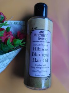 IMG 20180821 123352 224x300 Ancient Living Hibiscus Bhringraj Hair Oil Review