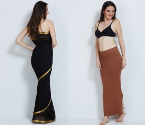 zivame sari petticoat 147 300x259 My Experience Wearing Saree Shapewear For The First Time!