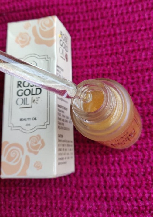 Rose gold oil2 The Beauty Co. Rose Gold Oil Review