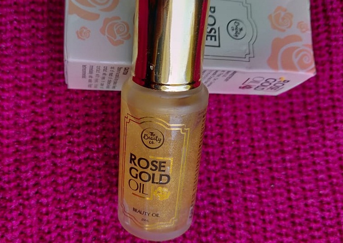 Rose gold oil3 The Beauty Co. Rose Gold Oil Review