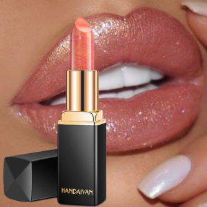 HANDAIYAN Brand Professional Lips Makeup Waterproof Long Lasting Pigment Nude Pink Mermaid Shimmer Lipstick Luxury Makeup.jpg 640x640 300x300 Lip Strobing Product Recommendations