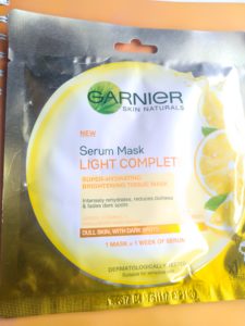 IMG 20181011 125542 e1553087911681 225x300 Garnier Naturals Light Complete Serum Mask Review