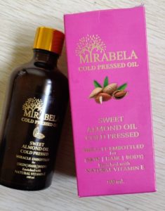 IMG 20190409 WA0002 235x300 MiraBela Cold Pressed Sweet Almond Oil Review