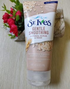 Ives scrub mask1 237x300 St. Ives Gentle Smoothing Oatmeal Scrub And Mask Review